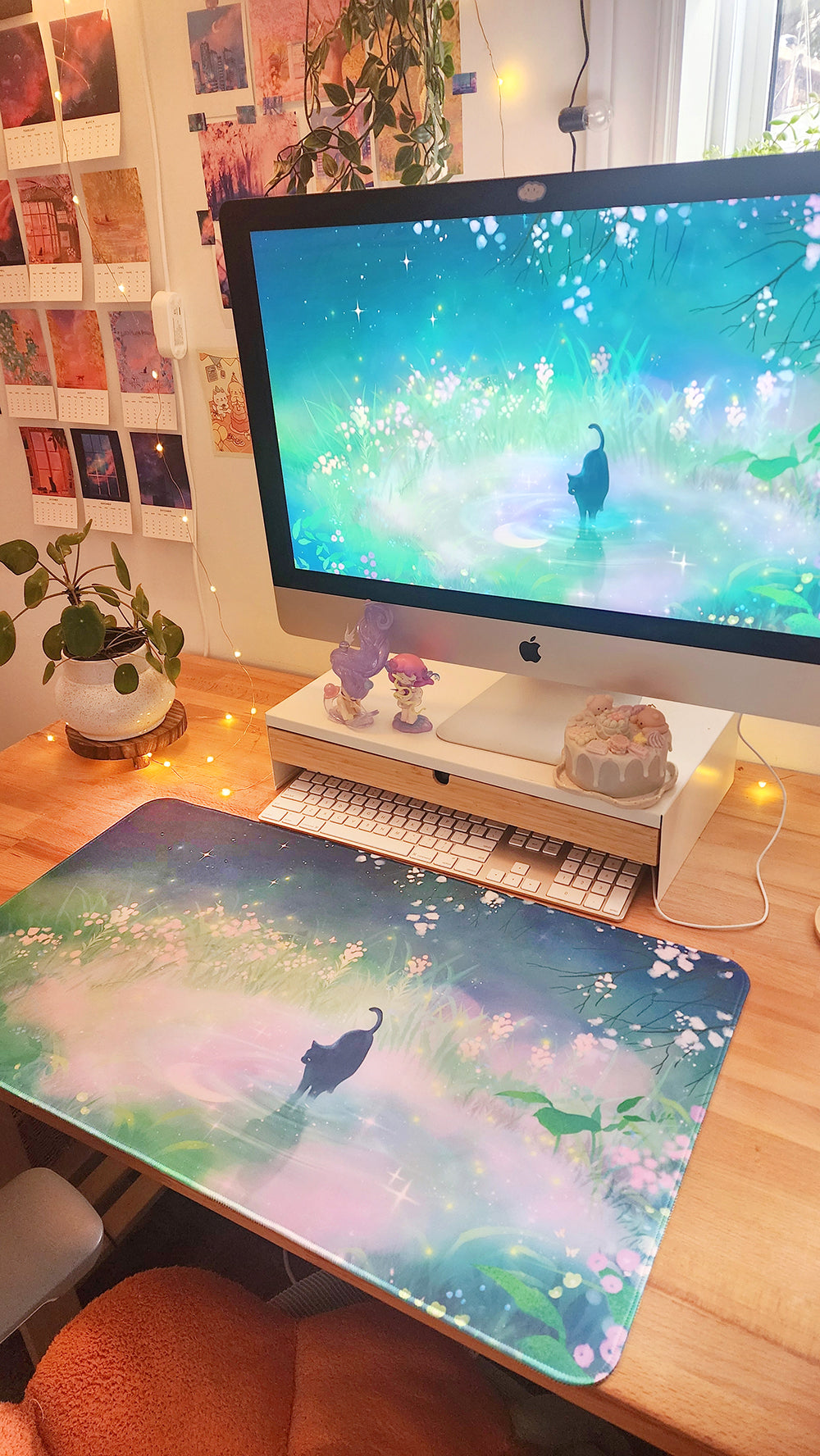 Large Aesthetic Desk Mats