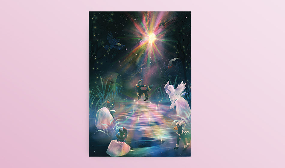 Postcard: Dark Type Pokemon