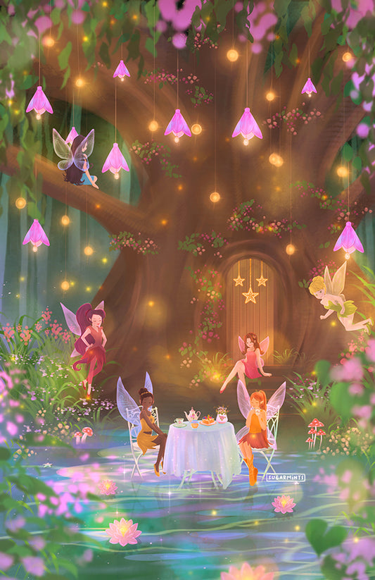 Poster: Whimsical Fairies