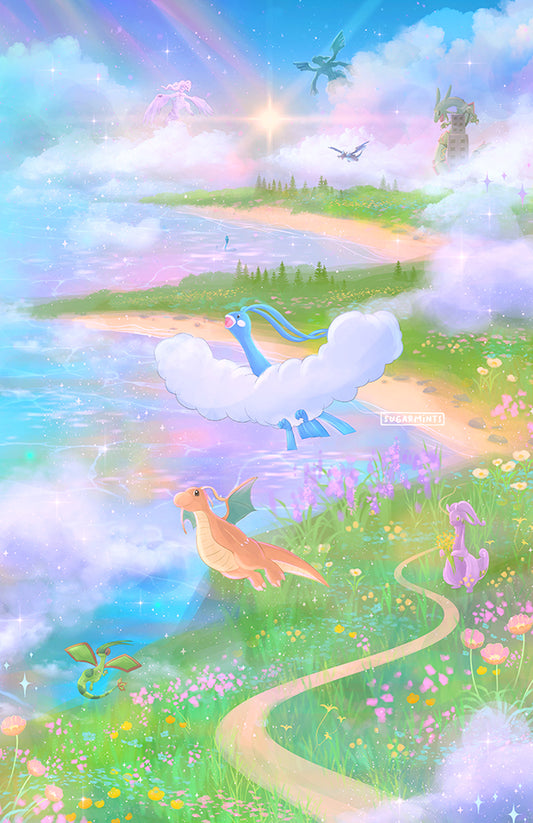 Poster: Dragon Type Pokemon