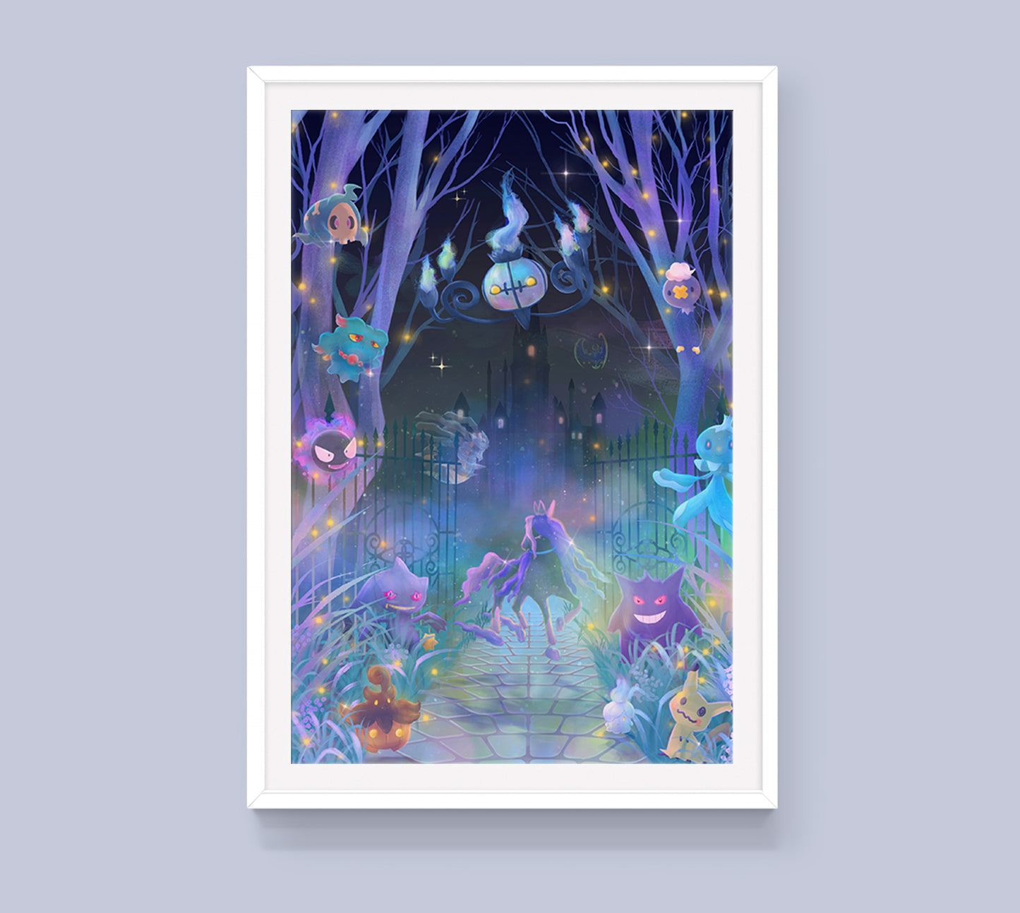 Poster: Ghost Type Pokemon