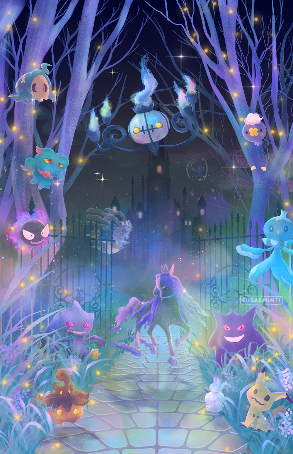 Poster: Ghost Type Pokemon