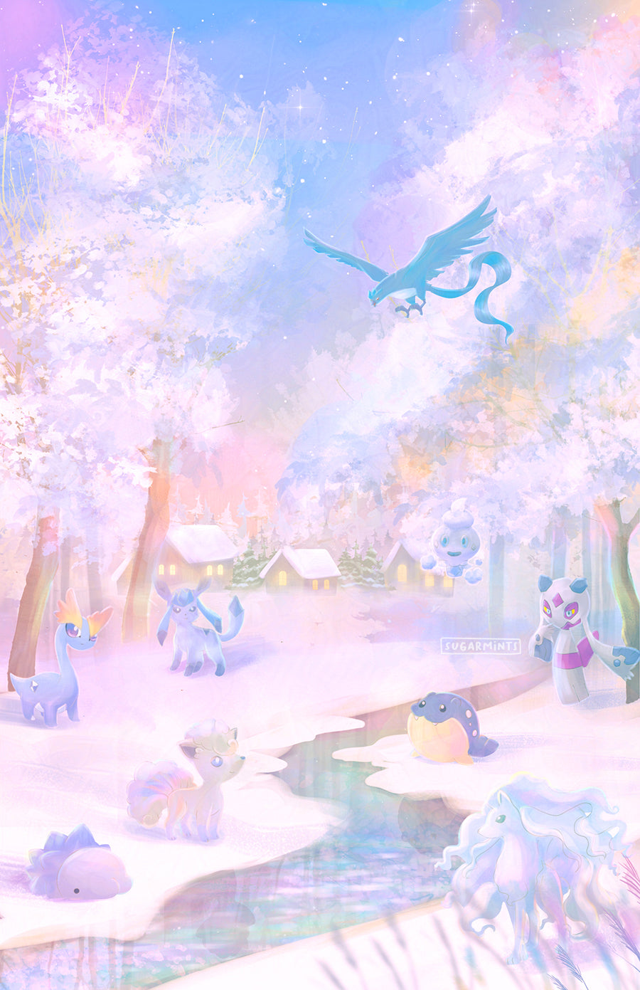 Poster: Ice Type Pokemon