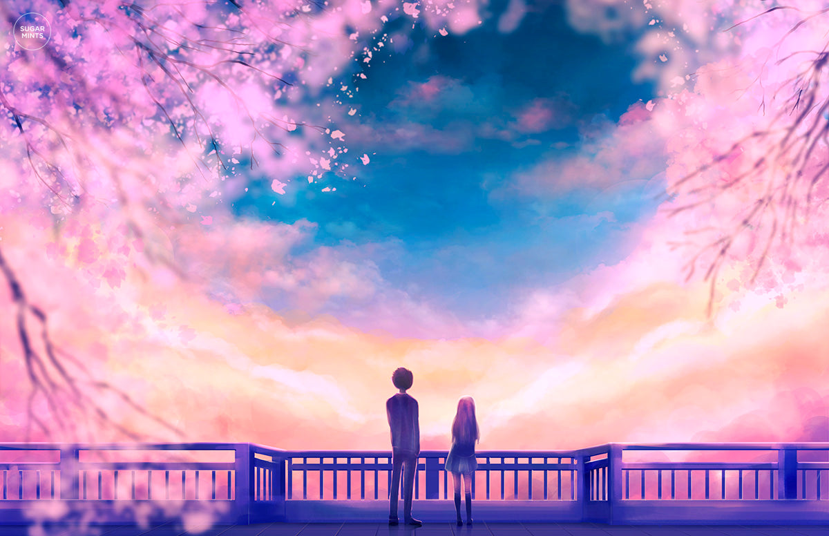 Anime Scenes Postcard Bundle Set