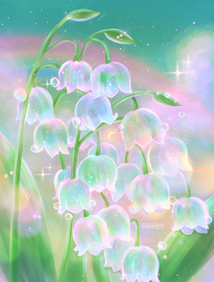 Postcard: Lily of the Valley