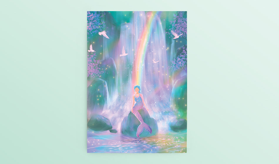 Postcard: Barbie Mermaidia