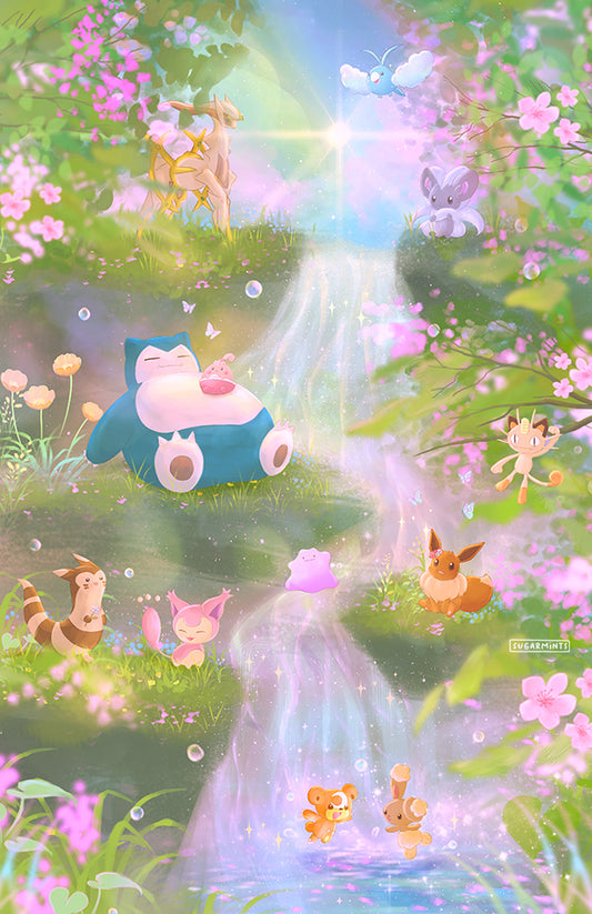 Poster: Normal Type Pokemon