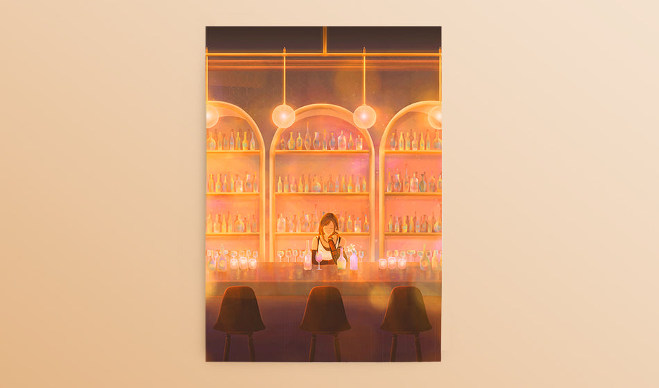 Postcard: Tifa's Seventh Heaven