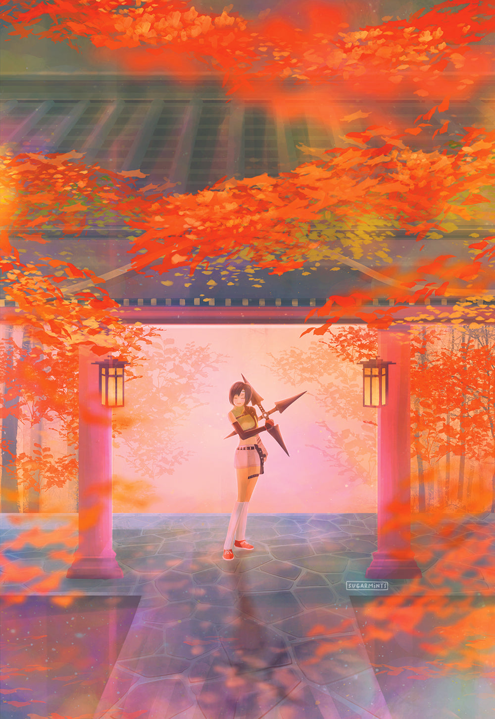 Postcard: Yuffie Kisaragi