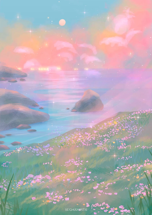 Postcard: Moonlit Drift