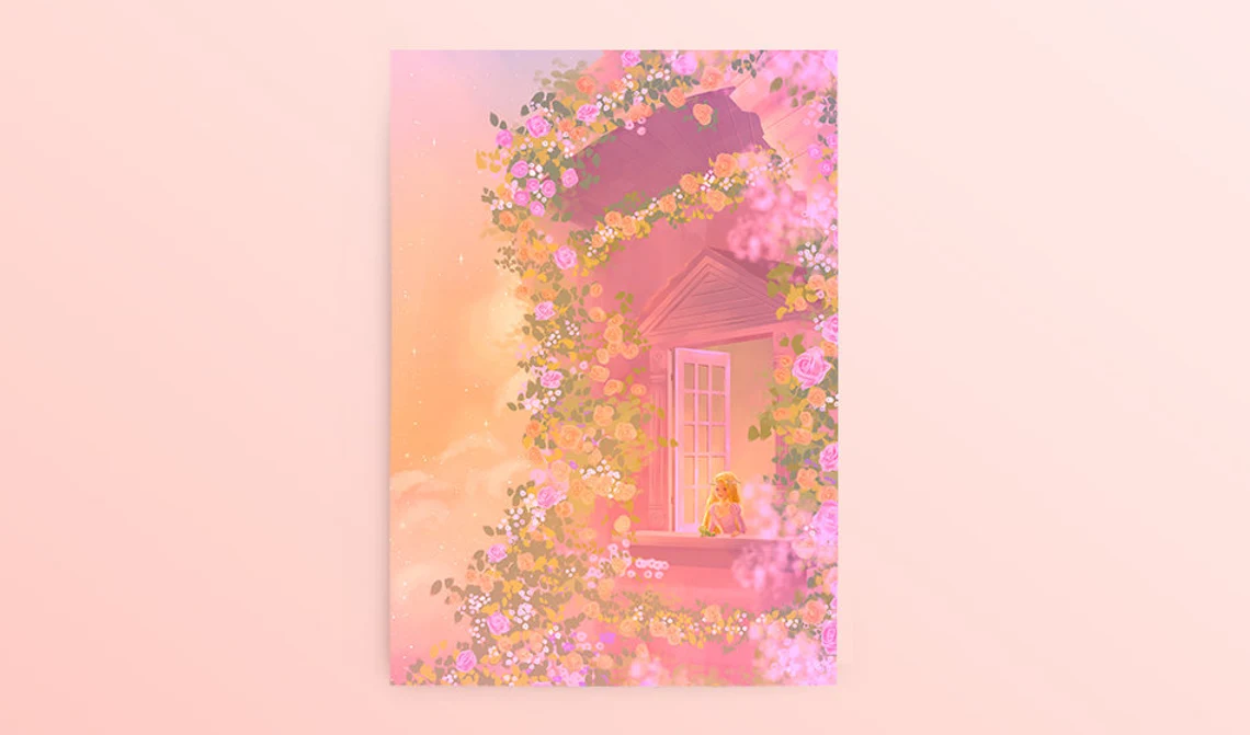 Fairytale Princess Postcard Set
