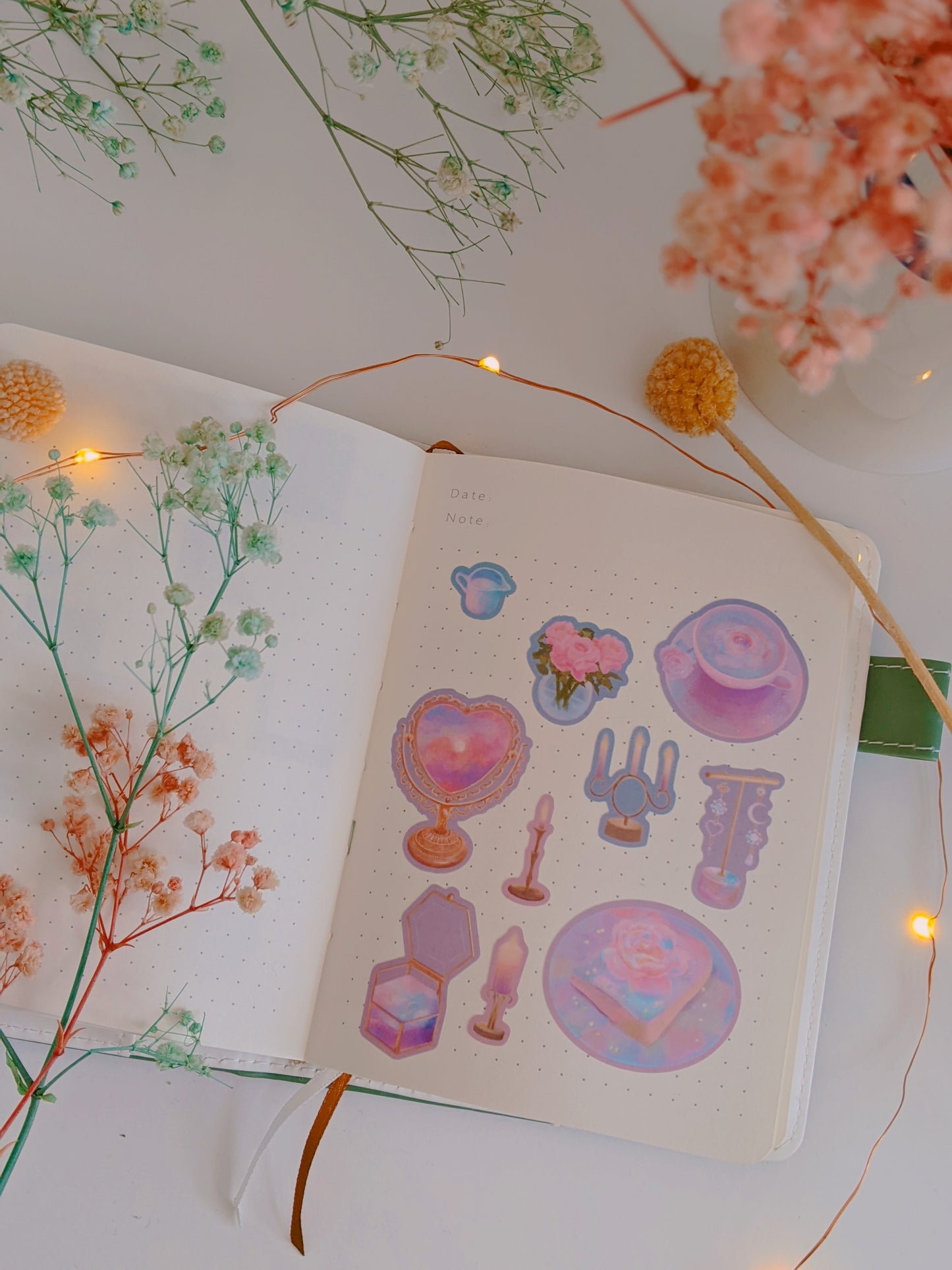 Aesthetic Object Sticker Sheets