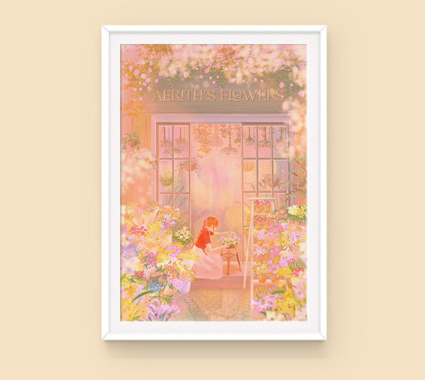 Poster: Aerith's Flower Shop