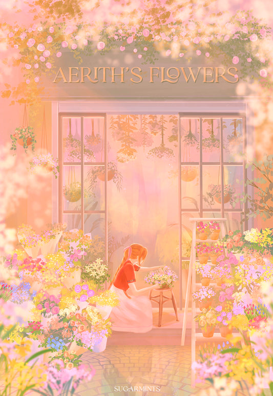 Poster: Aerith's Flower Shop