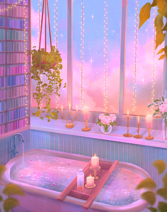 Postcard: Botanic Bath