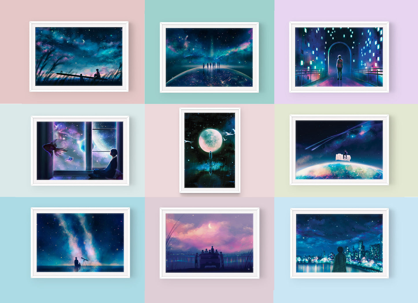 BTS Poster Collection Set - Sugarmints Artstore