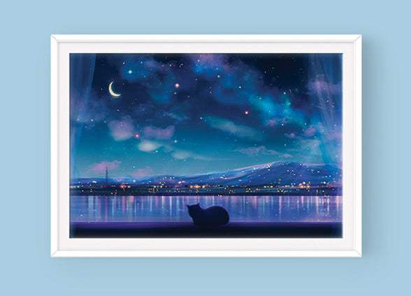Poster: Cat City Views - Sugarmints Artstore