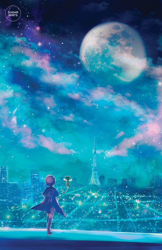 Postcard: Cardcaptor Sakura & Kero - Sugarmints Artstore