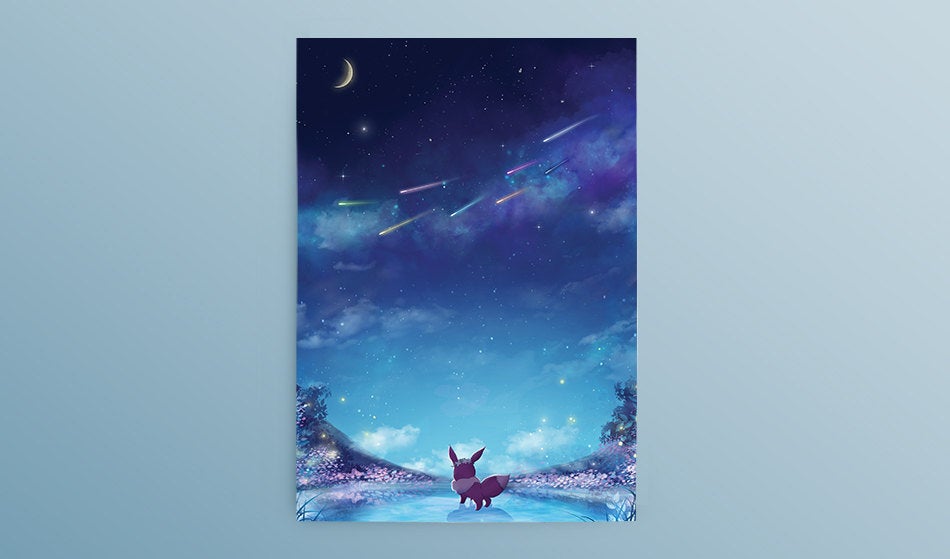 Postcard: Eevee - Sugarmints Artstore