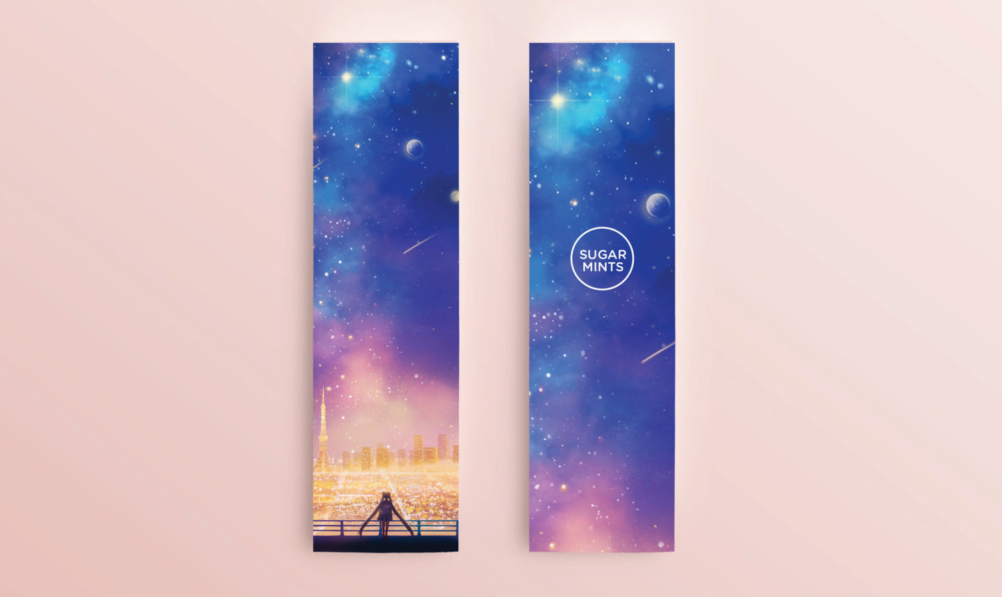 Bookmark: Cosmic Love - Sugarmints Artstore