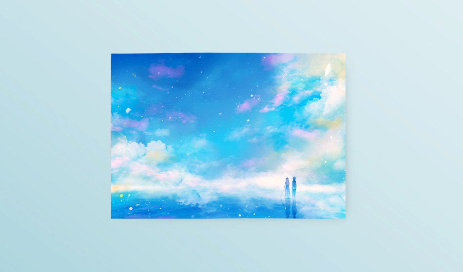 Postcard: Your Lie in April - Sugarmints Artstore