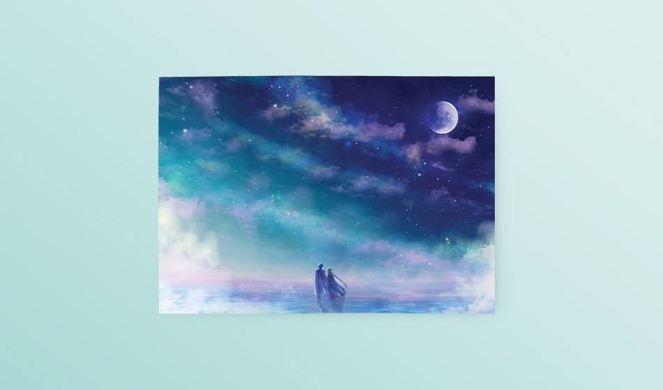 Postcard: Eternity - Sugarmints Artstore