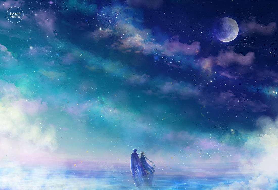 Postcard: Eternity - Sugarmints Artstore