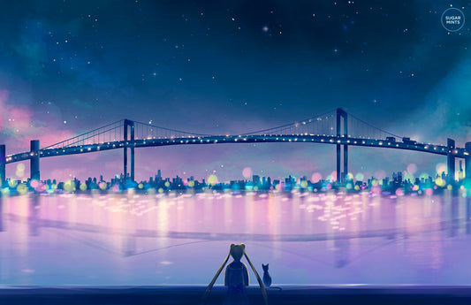 Postcard: Thinking of You - Sugarmints Artstore