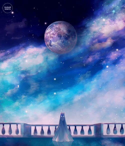 Postcard: Orbit - Sugarmints Artstore