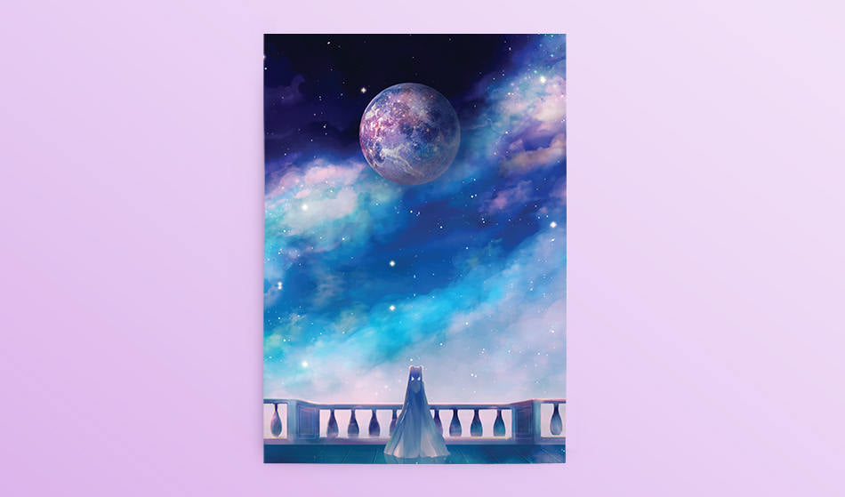 Postcard: Orbit - Sugarmints Artstore