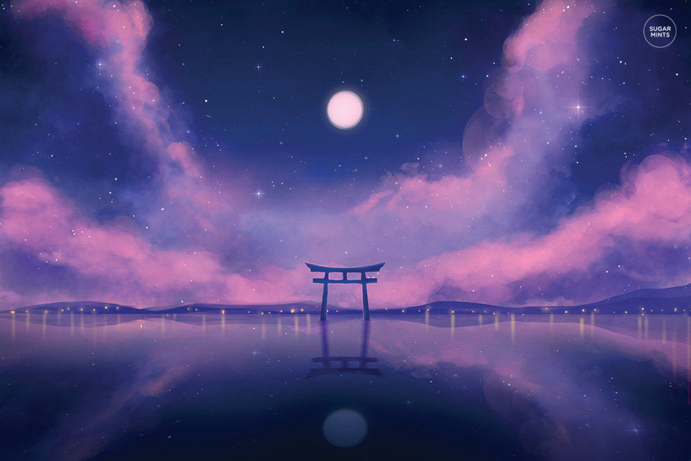 Poster: Torii Gate - Sugarmints Artstore