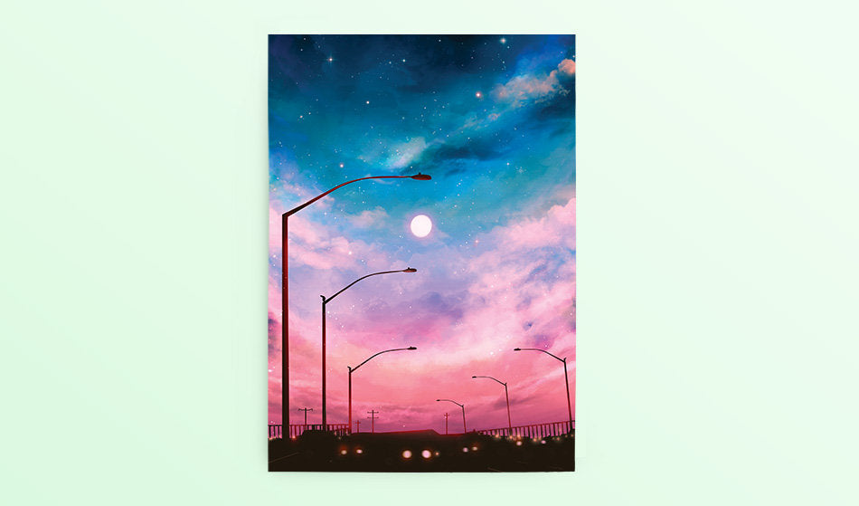 Postcard: Dawn - Sugarmints Artstore