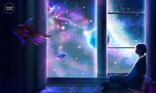 Poster: Heartbeat (Jin) - Sugarmints Artstore