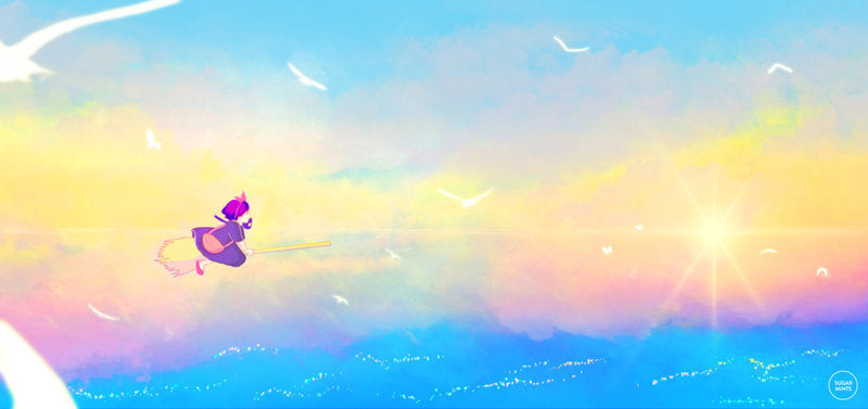 Postcard: Kiki's Delivery Service - Sugarmints Artstore
