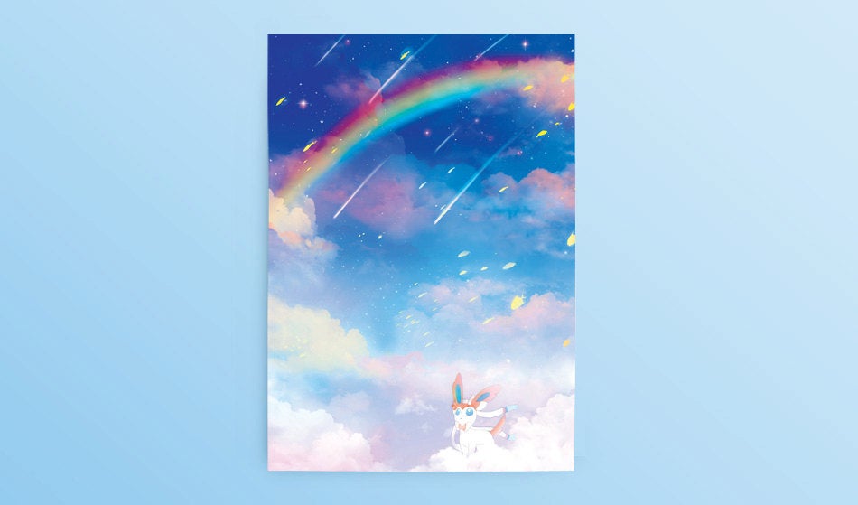 Postcard: Sylveon - Sugarmints Artstore