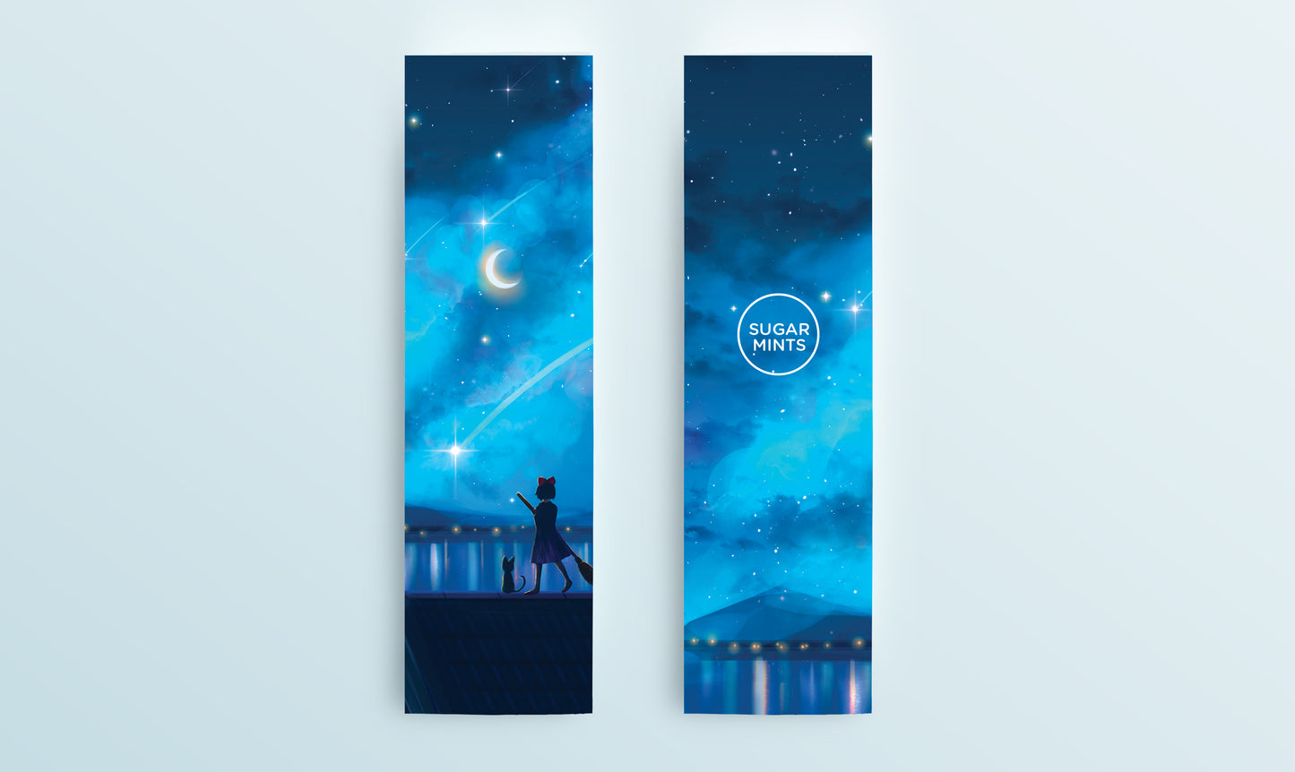 Bookmark: Kiki & Jiji - Sugarmints Artstore