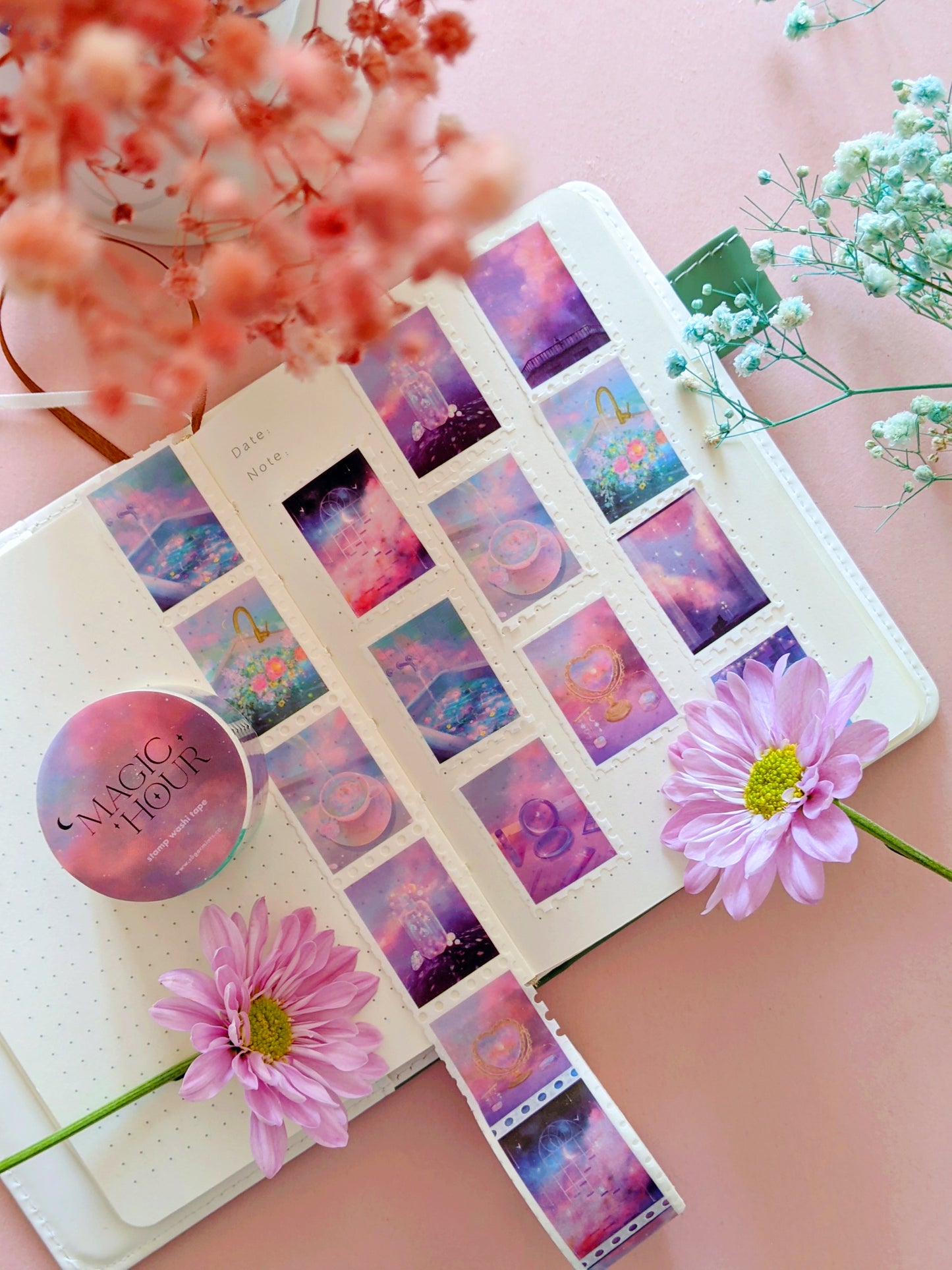 Magic Hour Stamp Washi Tape