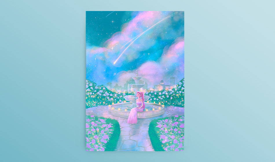Fairytale Princess Postcard Set