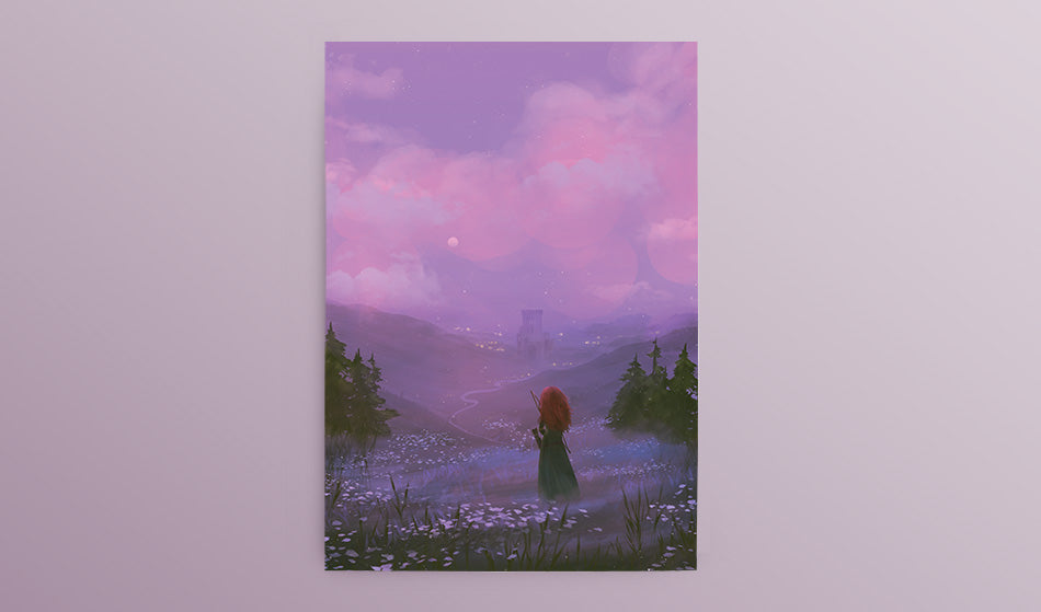 Fairytale Princess Postcard Set