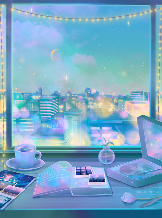 Postcard: Lofi Nights