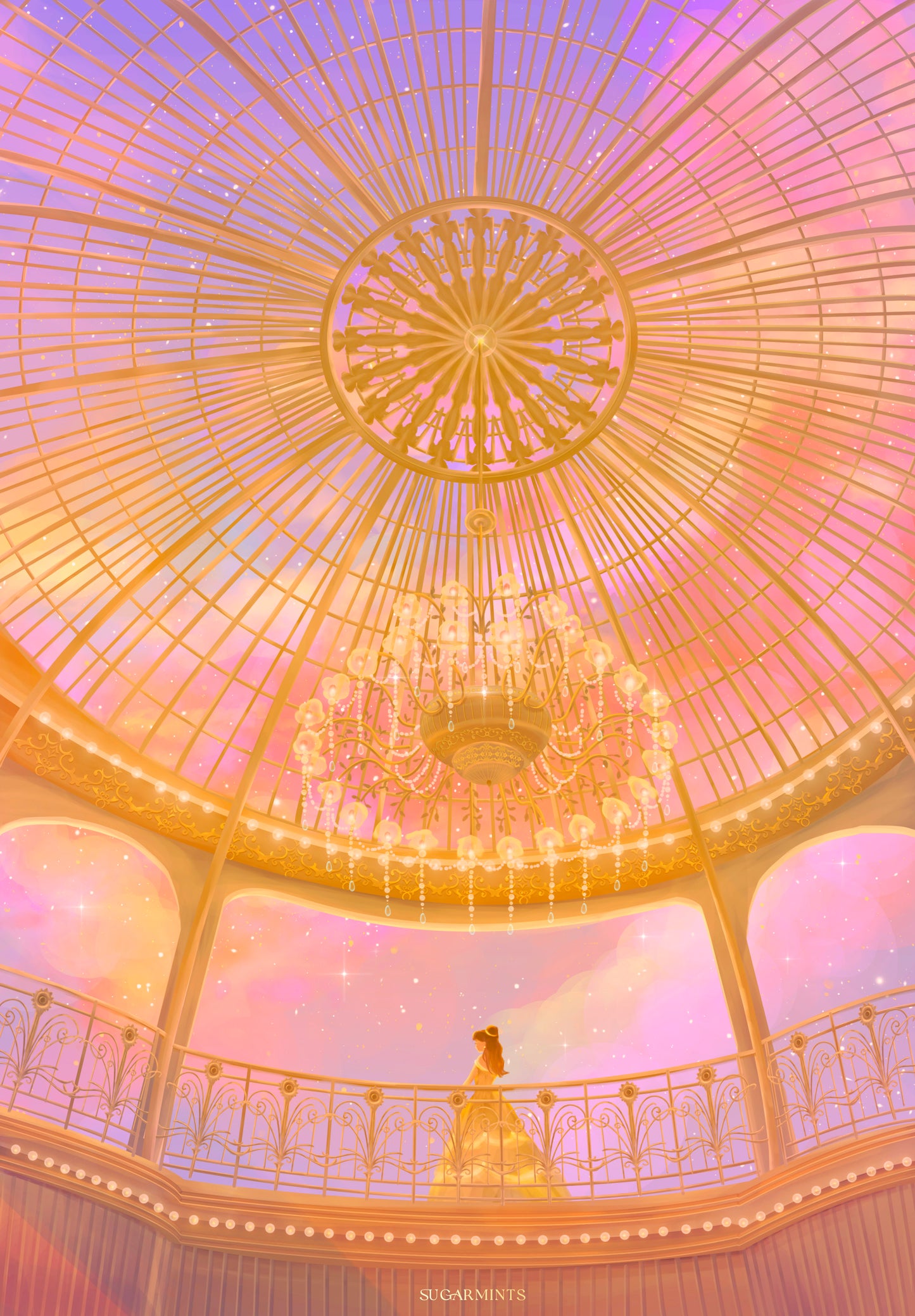 Postcard: Belle