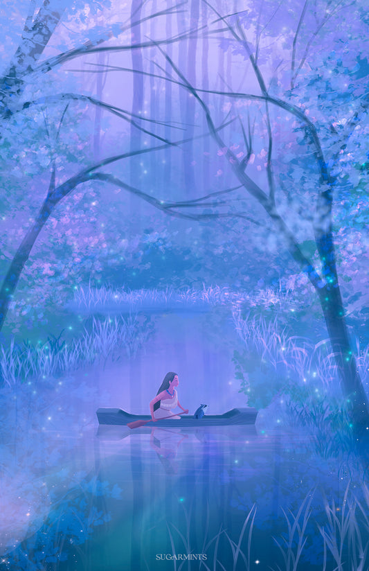 Postcard: Pocahontas