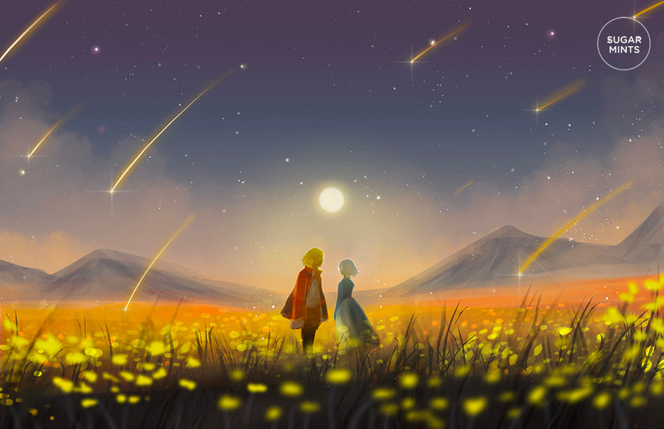 Postcard: Howl & Sophie - Sugarmints Artstore