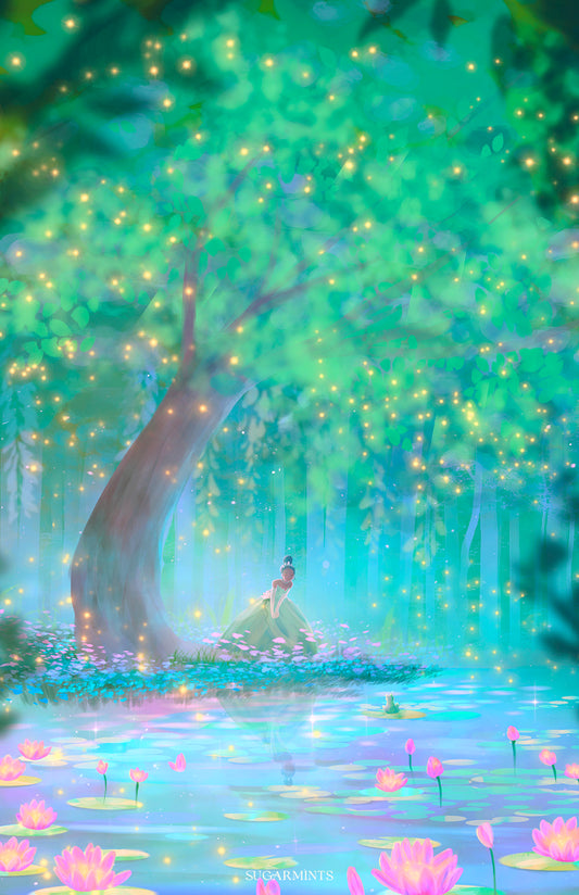 Postcard: Princess Tiana