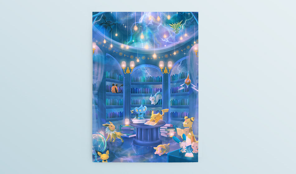 Postcard: Electric Type Pokemon