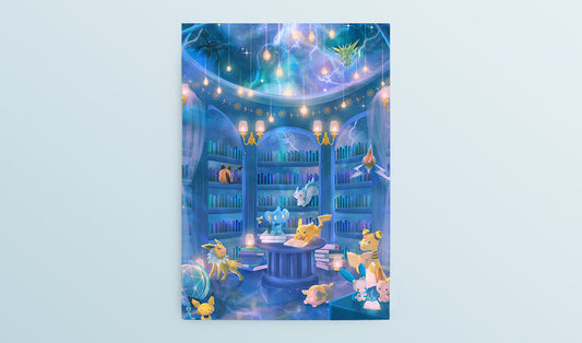 Postcard: Electric Type Pokemon