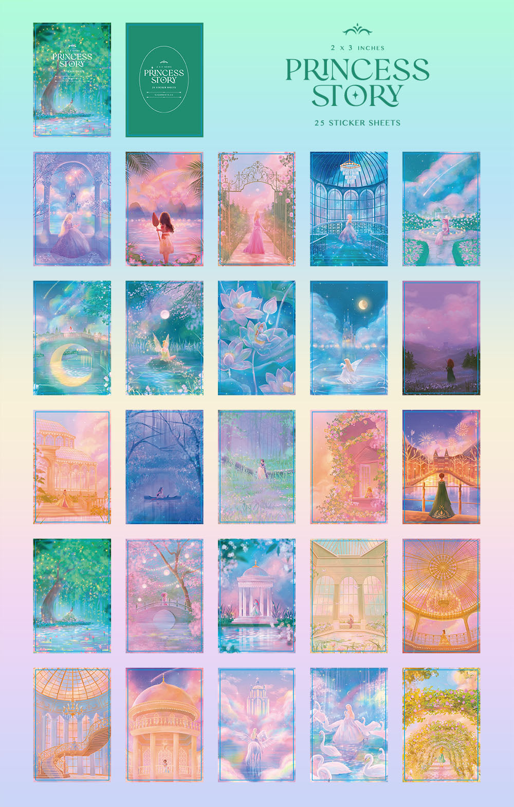 Mini Sticker Books β Sugarmints Artstore