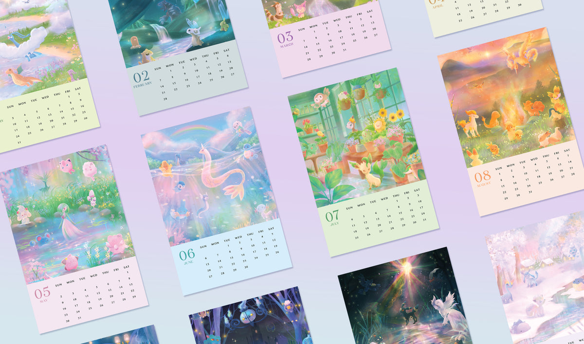 PRE-ORDER - 2027 Elements Calendar + Limited Edition Print