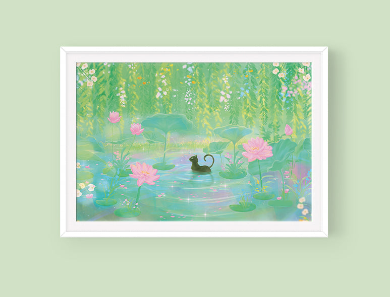 Poster: Lotus Pond