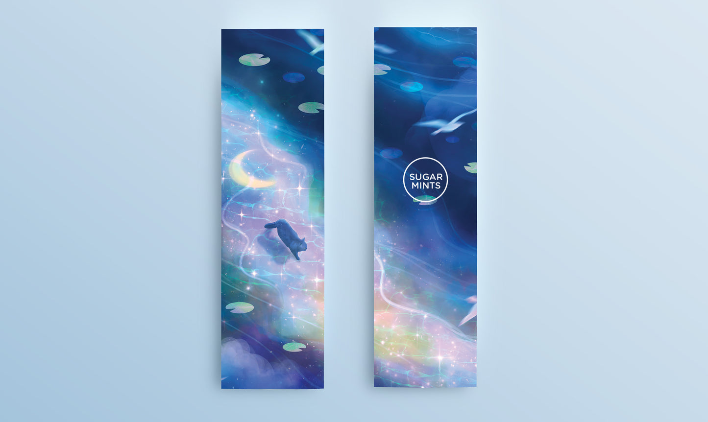 Wandering Cats Bookmark Set